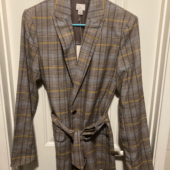 A New Day Plaid Blazer NWT - Picture 3 of 5